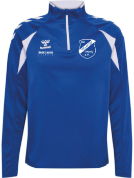 Trainingstop SG LVB - Hummel Core 2.0 Half Zip - Blau/Weiß